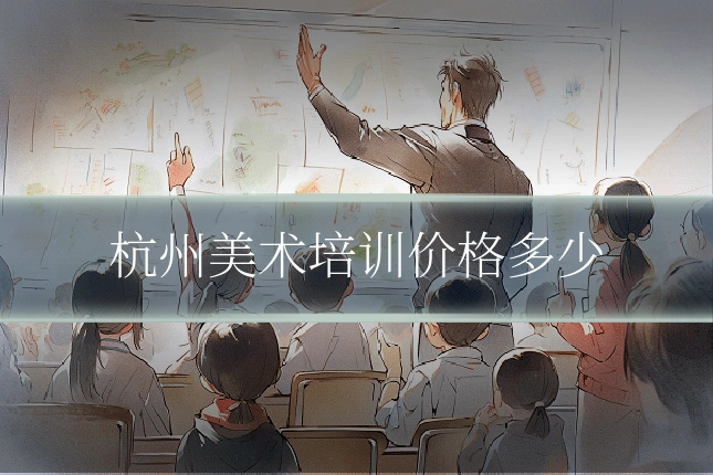 杭州美术培训价格多少