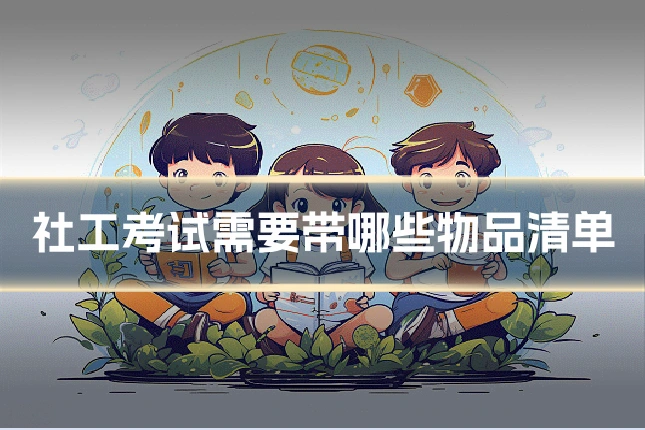 社工考试需要带哪些物品清单