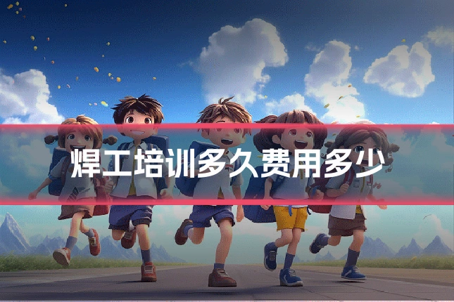 焊工培训多久费用多少