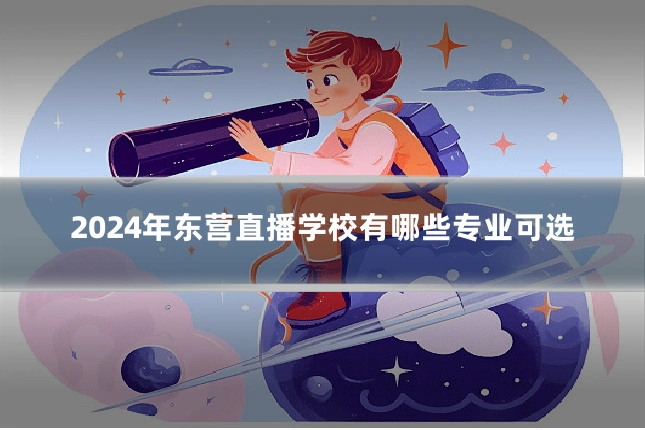 2024年东营直播学校有哪些专业可选