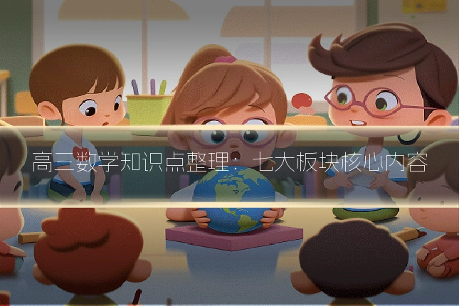 高三数学知识点整理：七大板块核心内容
