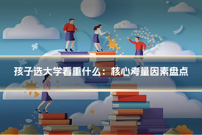 孩子选大学看重什么：核心考量因素盘点