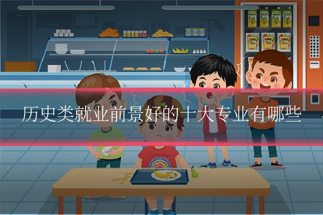 历史类就业前景好的十大专业有哪些