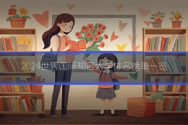 2024世界国际知名大学排名榜单一览