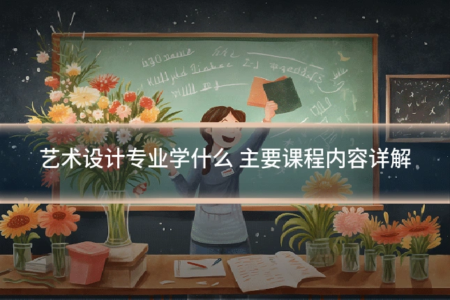 艺术设计专业学什么 主要课程内容详解