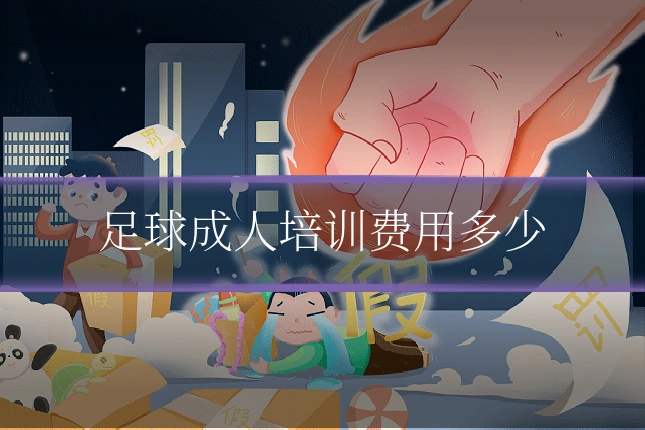 足球成人培训费用多少