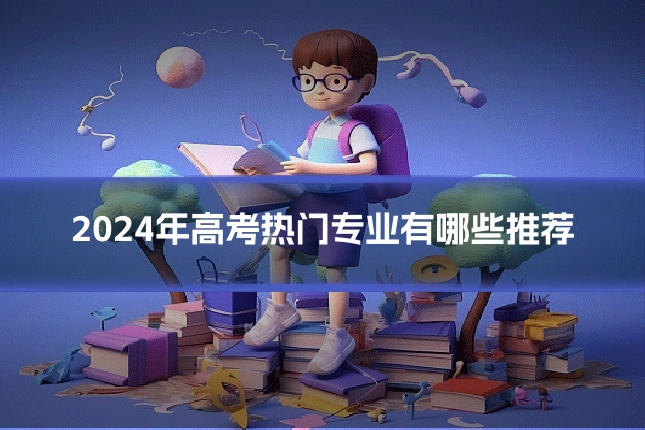 2024年高考热门专业有哪些推荐