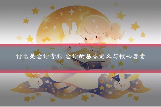 什么是会计专业 会计的基本定义与核心要素