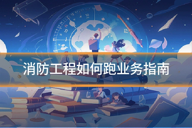 消防工程如何跑业务指南
