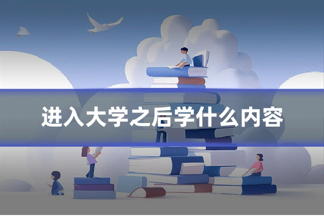 进入大学之后学什么内容