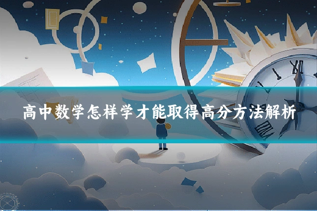 高中数学怎样学才能取得高分方法解析