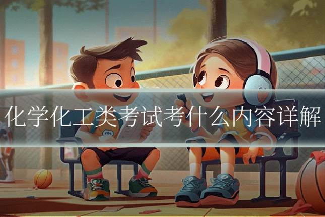 化学化工类考试考什么内容详解