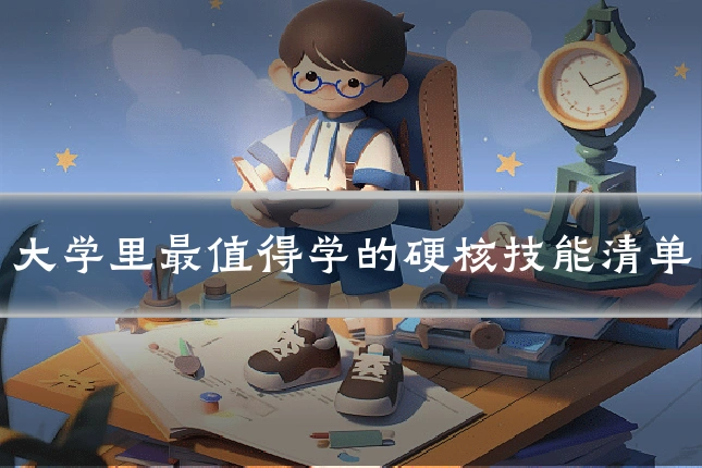 大学里最值得学的硬核技能清单