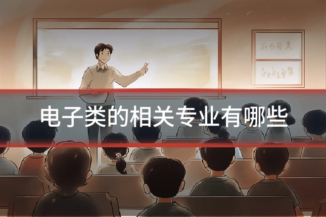 电子类的相关专业有哪些