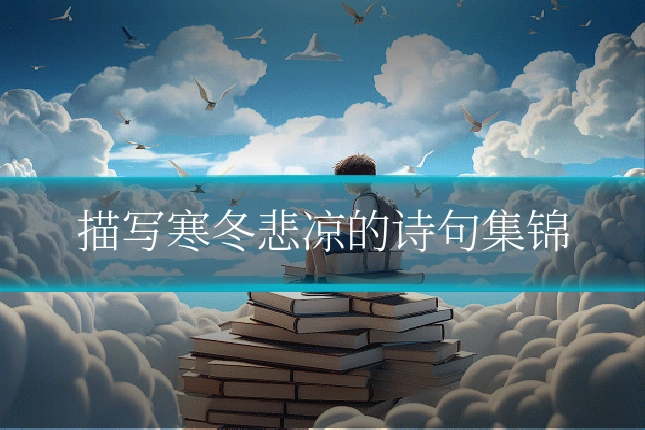 描写寒冬悲凉的诗句集锦
