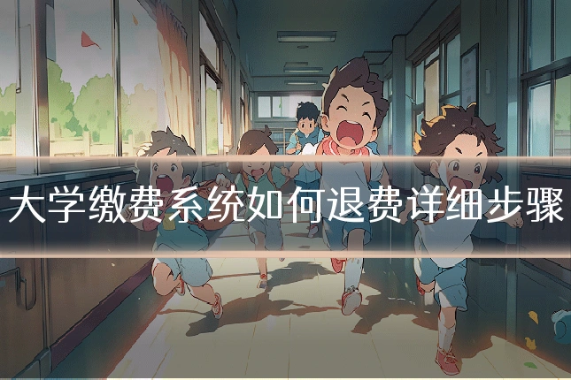 大学缴费系统如何退费详细步骤