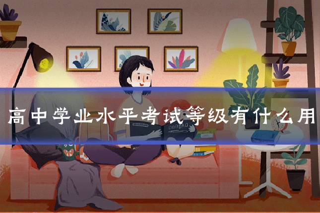 高中学业水平考试等级有什么用