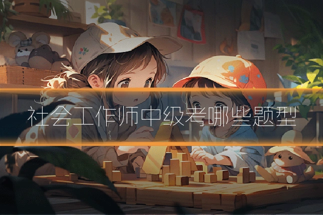 社会工作师中级考哪些题型