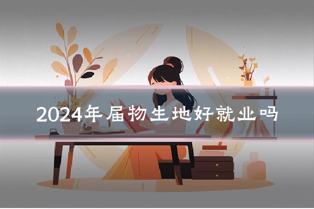 2024年届物生地好就业吗