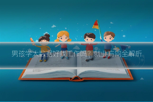 男孩学大数据好找工作吗？就业方向全解析