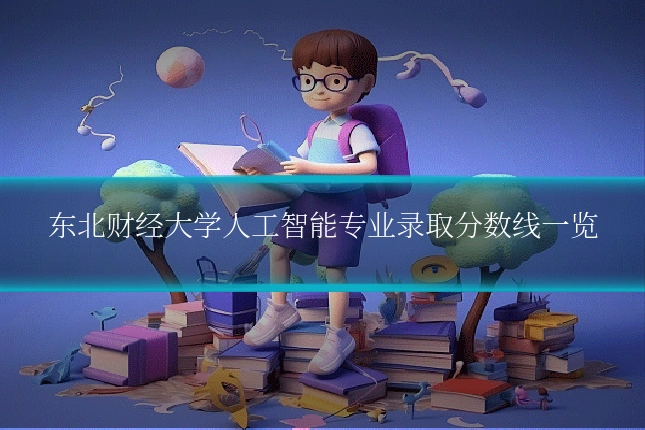 东北财经大学人工智能专业录取分数线一览