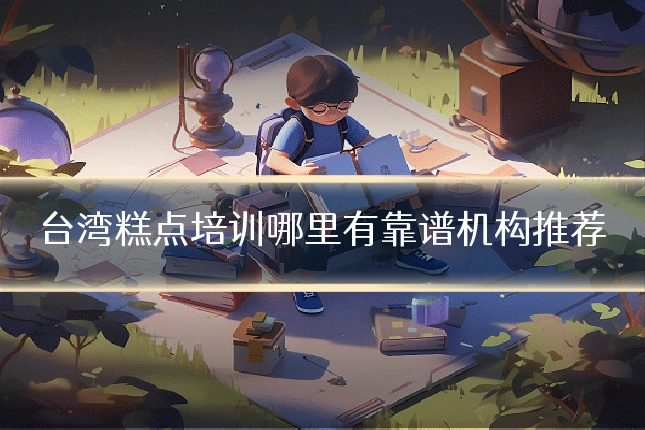 台湾糕点培训哪里有靠谱机构推荐