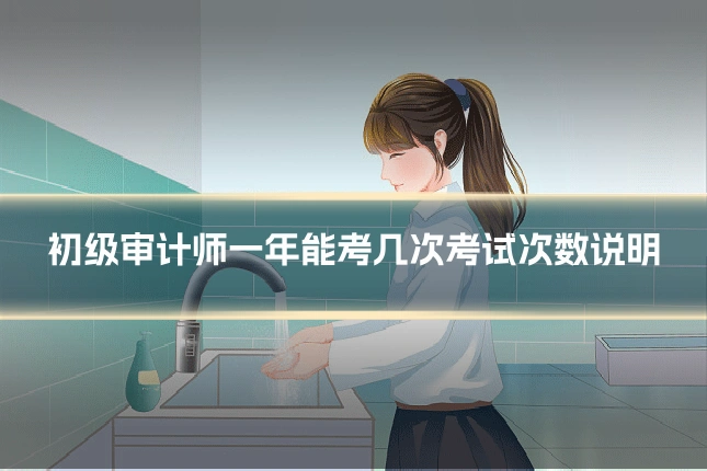 初级审计师一年能考几次考试次数说明