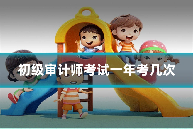 初级审计师考试一年考几次