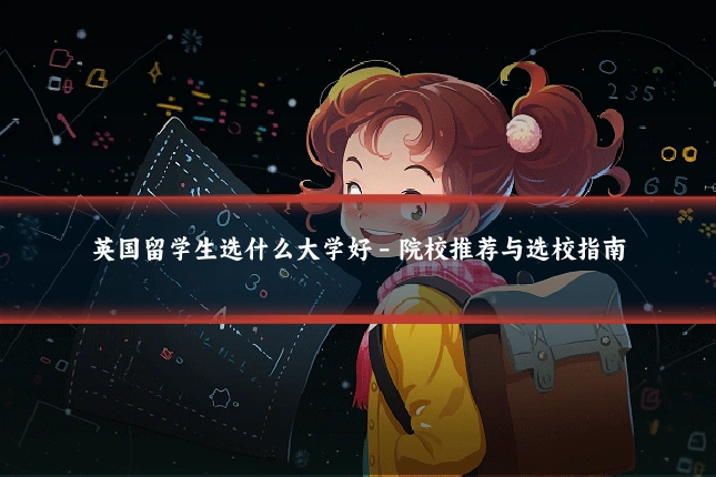 英国留学生选什么大学好 - 院校推荐与选校指南