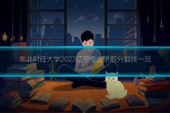 东北财经大学2023辽宁专业录取分数线一览
