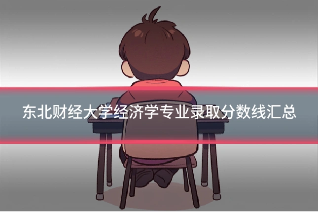 东北财经大学经济学专业录取分数线汇总