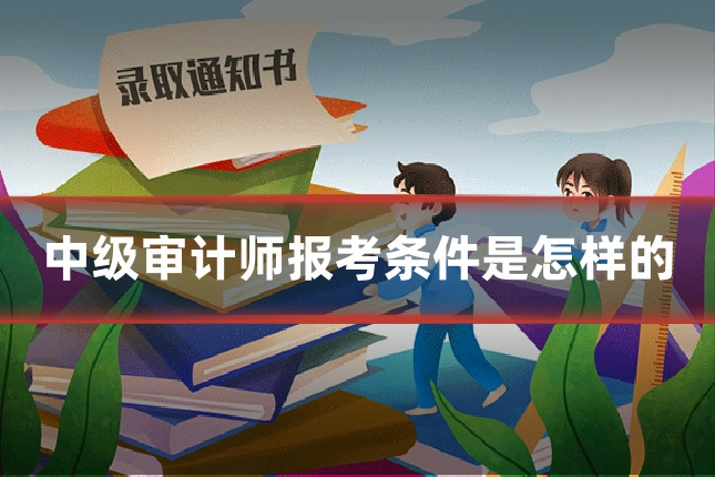 中级审计师报考条件是怎样的