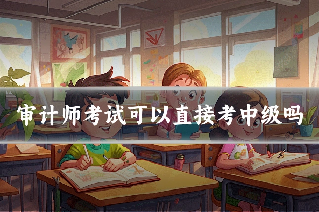 审计师考试可以直接考中级吗
