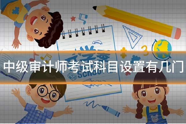 中级审计师考试科目设置有几门