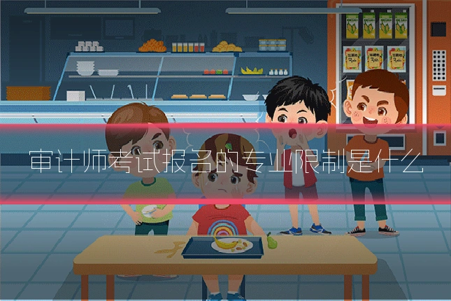 审计师考试报名的专业限制是什么
