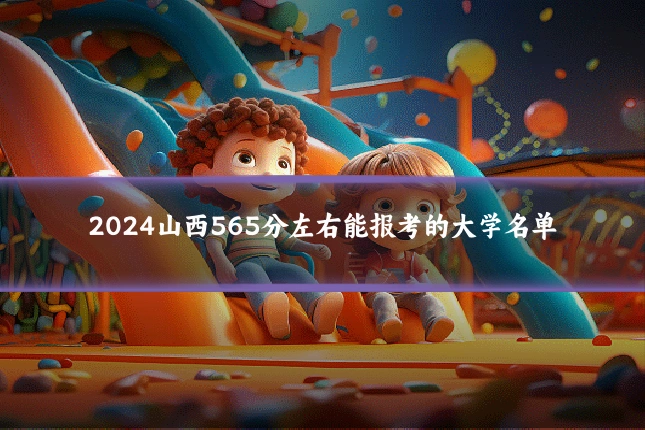 2024山西565分左右能报考的大学名单