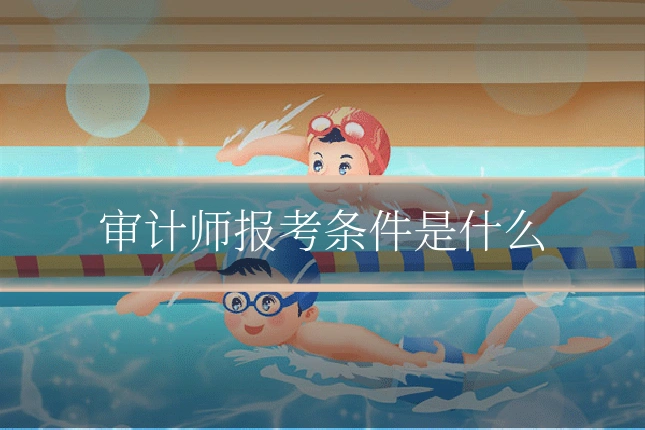审计师报考条件是什么