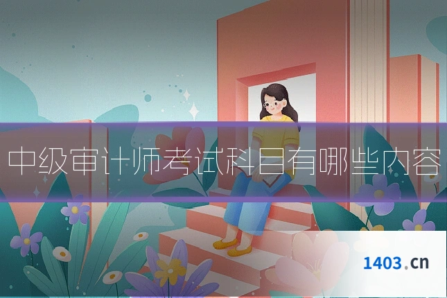 中级审计师考试科目有哪些内容