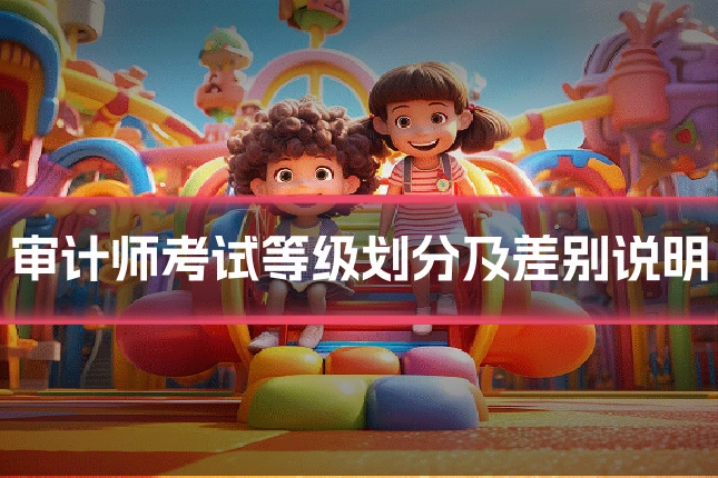 审计师考试等级划分及差别说明