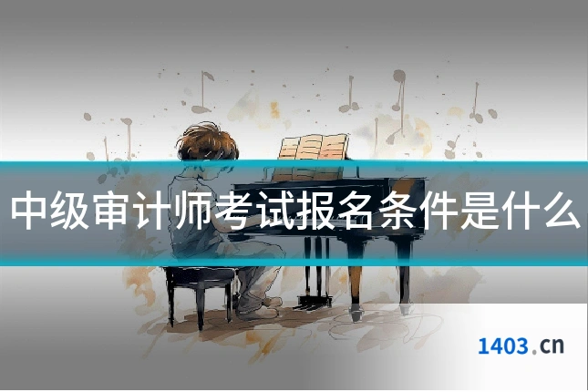中级审计师考试报名条件是什么