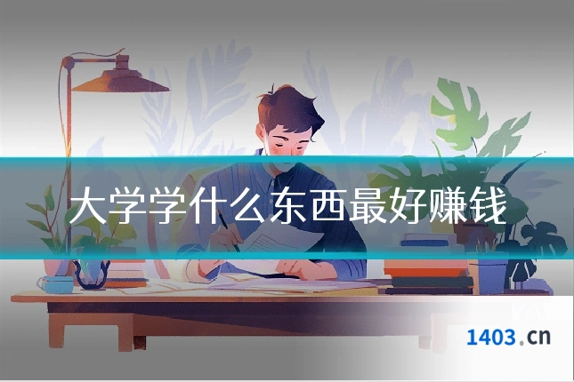 大学学什么东西最好赚钱