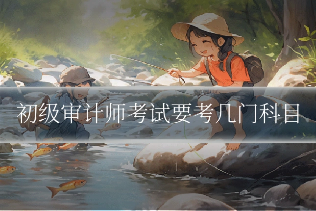 初级审计师考试要考几门科目