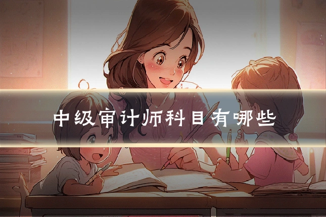 中级审计师科目有哪些