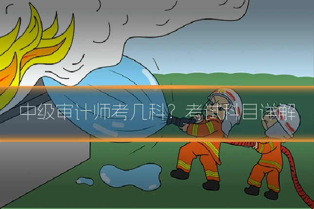 中级审计师考几科？考试科目详解