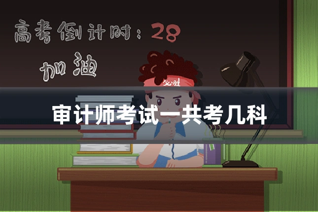 审计师考试一共考几科