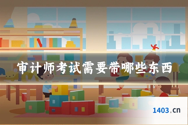 审计师考试需要带哪些东西