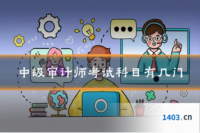 中级审计师考试科目有几门