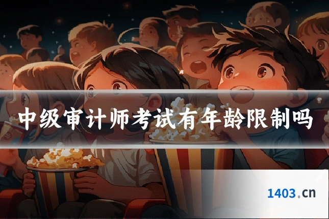 中级审计师考试有年龄限制吗