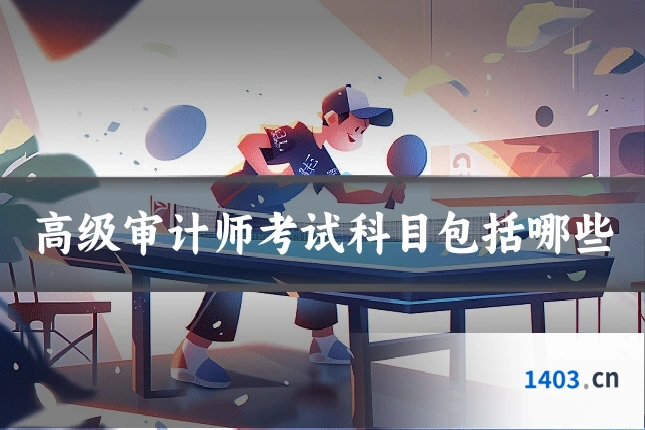 高级审计师考试科目包括哪些