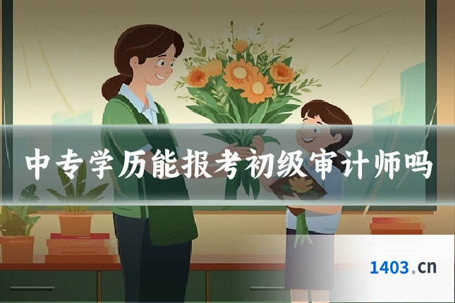 中专学历能报考初级审计师吗